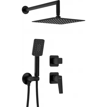 DEANTE inbouw doucheset chroom 250x250mm vierkante regendouchekop met handdouche