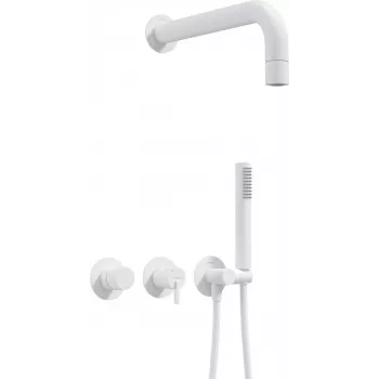 DEANTE inbouw-doucheset met handdouche en horizontale mengkraan