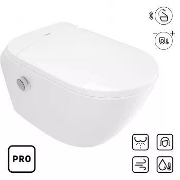 DEANTE CSID6ZPW slimme wandhangende toilet met bidetfunctie - Pro