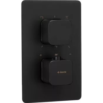 DEANTE buitenelement voor thermostaat-BOX - geborsteld goud - OMNIRES Y