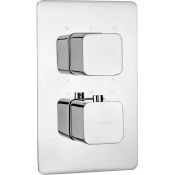 DEANTE buitenelement voor thermostaat-BOX - chroom