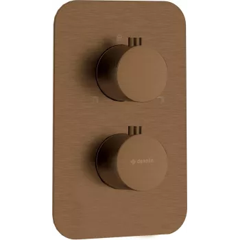 DEANTE buitenelement voor thermostaat-BOX - gepolijst chroom