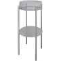 DEANTE CKS_F36A staande badkamerconsole wit glanzend, 2 soft-close lades, compatibel met Cersanit CREA 80cm
