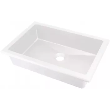 DEANTE granieten onderbouw/inbouw spoelbak beige 580x440 mm