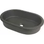 DEANTE granieten onderbouw- en inbouwwasbak grafiet 500x440mm