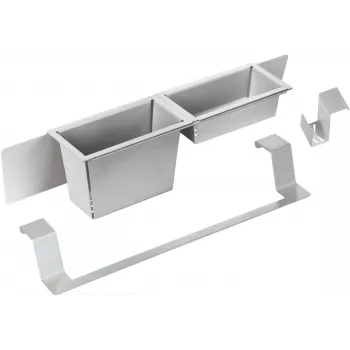 DEANTE keukenspoelbak-accessoireset - ruimtebesparende sifon en vloeibare zeepdispenser