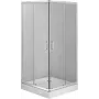 DEANTE KYC 041K vierkante douchewand 90 cm
