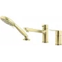 DEANTE Moza 3-gats opbouw-badmengkraan met handdouche, chroom