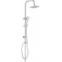 DEANTE NAC 01FK 1-functie douchekop, regenstraal, chroom, 100 mm