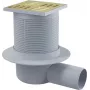 DEANTE puntafvoer - rooster RVS 150x150 mm K3