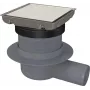 DEANTE Point Drain - omkeerbare RVS doucheafvoer 150x150mm