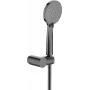 DEANTE Point doucheset met mengkraan, chroom, 200 mm regendouche, wandmontage