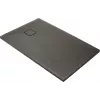 DEANTE rechthoekige granieten douchebak 120x70 cm zwart