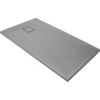 DEANTE Rechthoekige granieten douchebak 140x70 cm antraciet