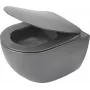 DEANTE randloze wand-WC met soft-close zitting, wit, D-vorm