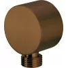 Deante Cascada NAC_C54K ronde hoekverbinding voor doucheslang, 1/2 inch, geborsteld brons
