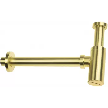 DEANTE wastafelsifon flessensifon messing chroom G 1 1/4 inch 32 mm