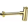 DEANTE ronde wastafelsifon chroom messing flessensifon