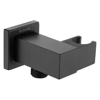 DEANTE vierkante hoekconnector met hoornhouder - RJ9-snoerontwarder