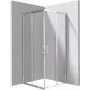 DEANTE vierkante douchecabine 80x80 cm chroomframe dubbele schuifdeuren