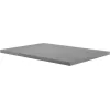 DEANTE stenen opbergvak voor paal - modulair systeem, beton, grijs, 360x360x50 mm