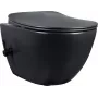 DEANTE toilet met bidetfunctie - met mengkraan, staand toilet, randloos, dual flush 3/5L, wit, keramiek, soft-close zitting