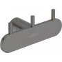 DEANTE drievoudige haak ADR_D131 - zelfklevend, roestvrij staal, chroom