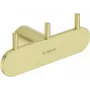 DEANTE drievoudige haak gepolijst chroom messing wandmontage 3 haken 5 kg per haak