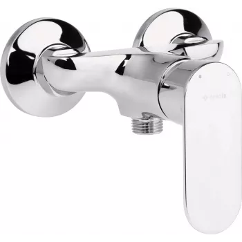 DEANTE Wandmontierte Duschmischer met 10 cm afstand, Einhebel, Chroom