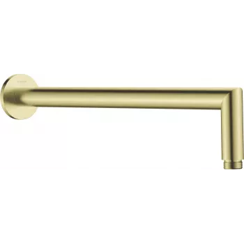 DEANTE wandgemonteerde douche-uitloop - 400 mm, mat zwart, Arnika Nero