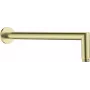 DEANTE wandgemonteerde douche-uitloop - 400 mm, mat zwart, Arnika Nero