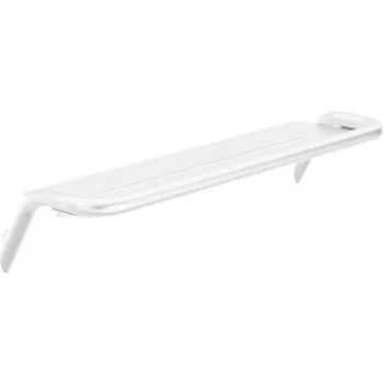 DEANTE wandplank wit 1100x260x50 mm zwevende plank, verborgen beugels, draagvermogen 10 kg