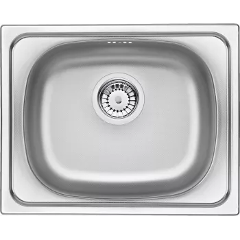 DEANTE ZEU 310A 1-bowl stalen spoelbak