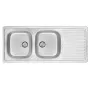 DEANTE ZEU 3210 2-baks RVS gootsteen met afdruiprek