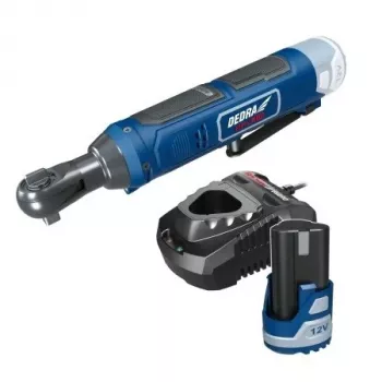 DEDRA accu-haakse schroevendraaier 12V 3/8 inch 1x2,0Ah
