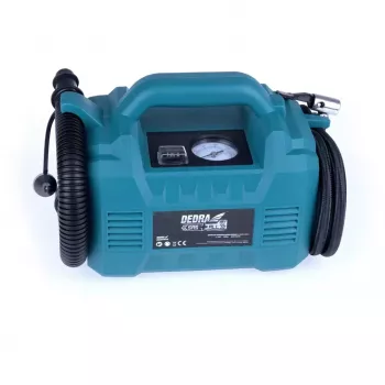 DEDRA DED7073 18V accu-luchtcompressor met digitale drukregeling, 8 bar, 21 L/min, LED-licht