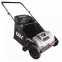 Dedra handmatige blad- en grasverzamelaar, 530 mm, 27 L, zwart/oranje