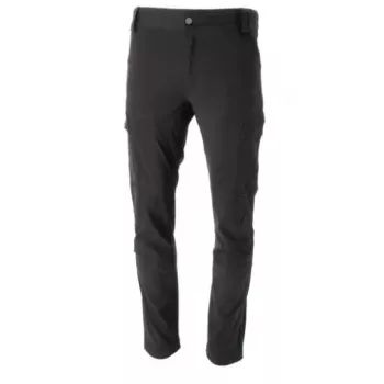 DEDRA Oregon kettingzaagbeschermingsbroek maat LD/54 (EN 381-5 klasse 1, grijs/zwart)