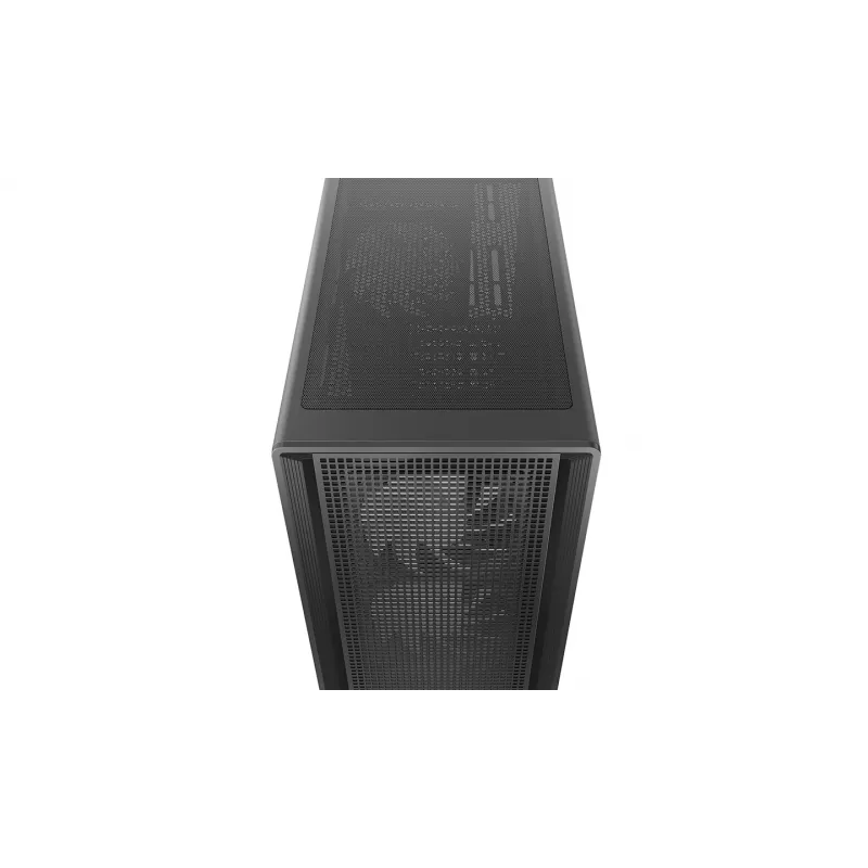 Deepcool CC550 4F mid-tower behuizing, 4x 120mm LED-ventilator, gehard glas, zwart