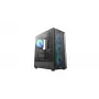 Deepcool CC550 4F mid-tower behuizing, 4x 120mm LED-ventilator, gehard glas, zwart