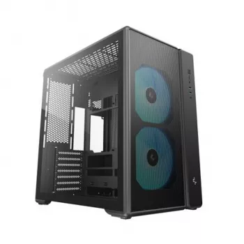Deepcool CG590 MESH 2F Mid Tower Behuizing - Zwart, Tempered Glass, 2x120mm ventilatoren
