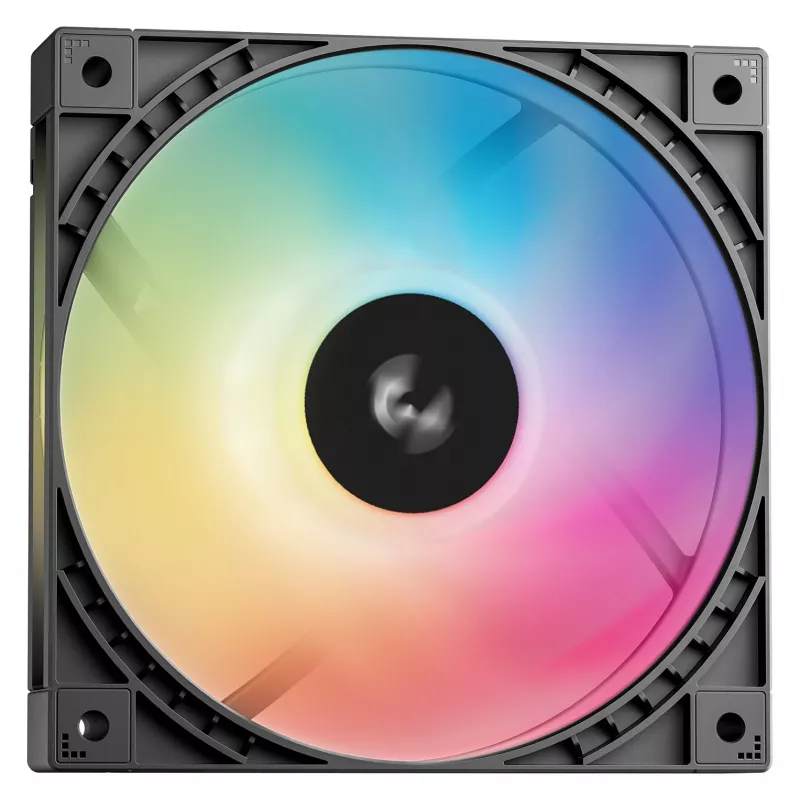 DeepCool LT360 VISION ARGB AIO-vloeistofkoeler, 360mm, zwart