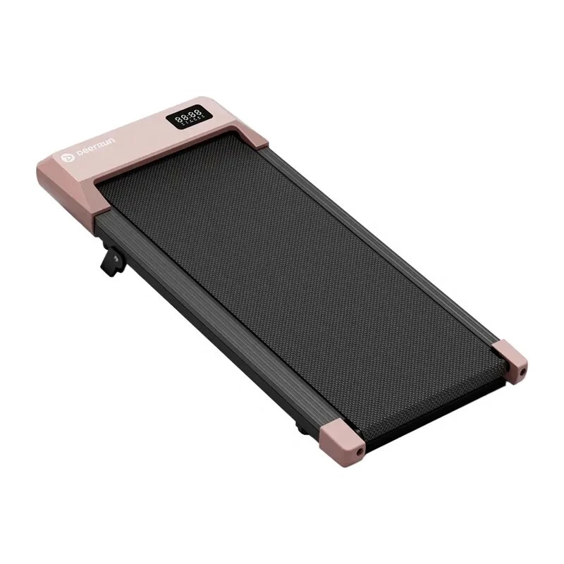 DeerRun Q2 Urban elektrische loopband, 7% helling, maximale belasting 136 kg, led-display, Bluetooth-app, roze