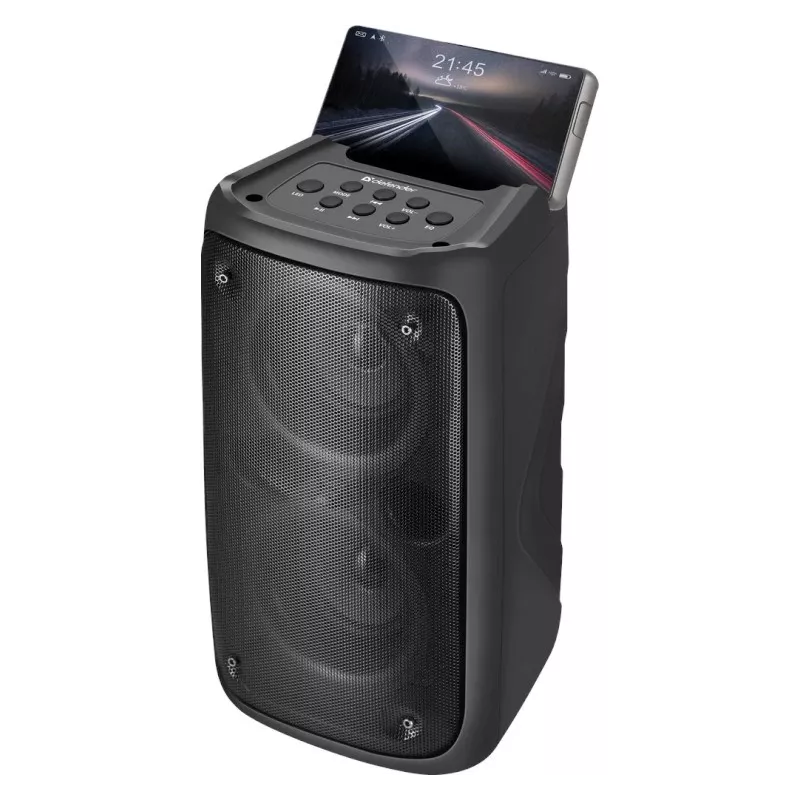 Defender Boomer 20 bluetooth-luidspreker 20W met licht, FM, USB, AUX, microfoon