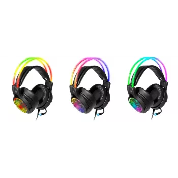 Defender COSMO PRO 7.1 Virtual Sound Backlit Gaming USB RGB-gamingheadset met microfoon