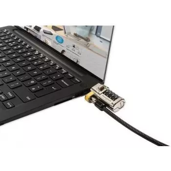Dell 461-AAEU veiligheidskabelslot 1,8 m zwart chroom (D6FY7)