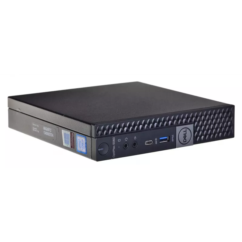 DELL OptiPlex 5060 Micro i3-8100T 8GB 256GB SSD Micro SFF Win11 Pro gebruikt