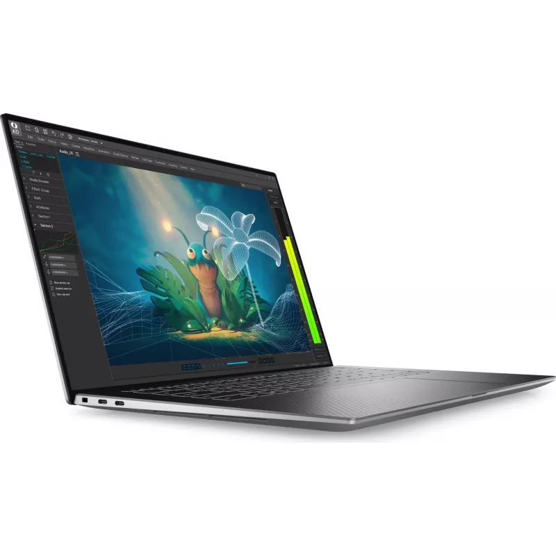 Dell Precision 5570 laptop - Intel Core i7-12700H, 32GB RAM, 1TB SSD, 15,6 inch WUXGA, NVIDIA RTX A1000, Windows 11 Pro