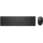 Dell Pro draadloos toetsenbord en muis combo KM5221W-US (zwart)