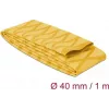 Delock 19605 warmtekrimpkous, X-patroon antislip, 1 m x 40 mm, geel